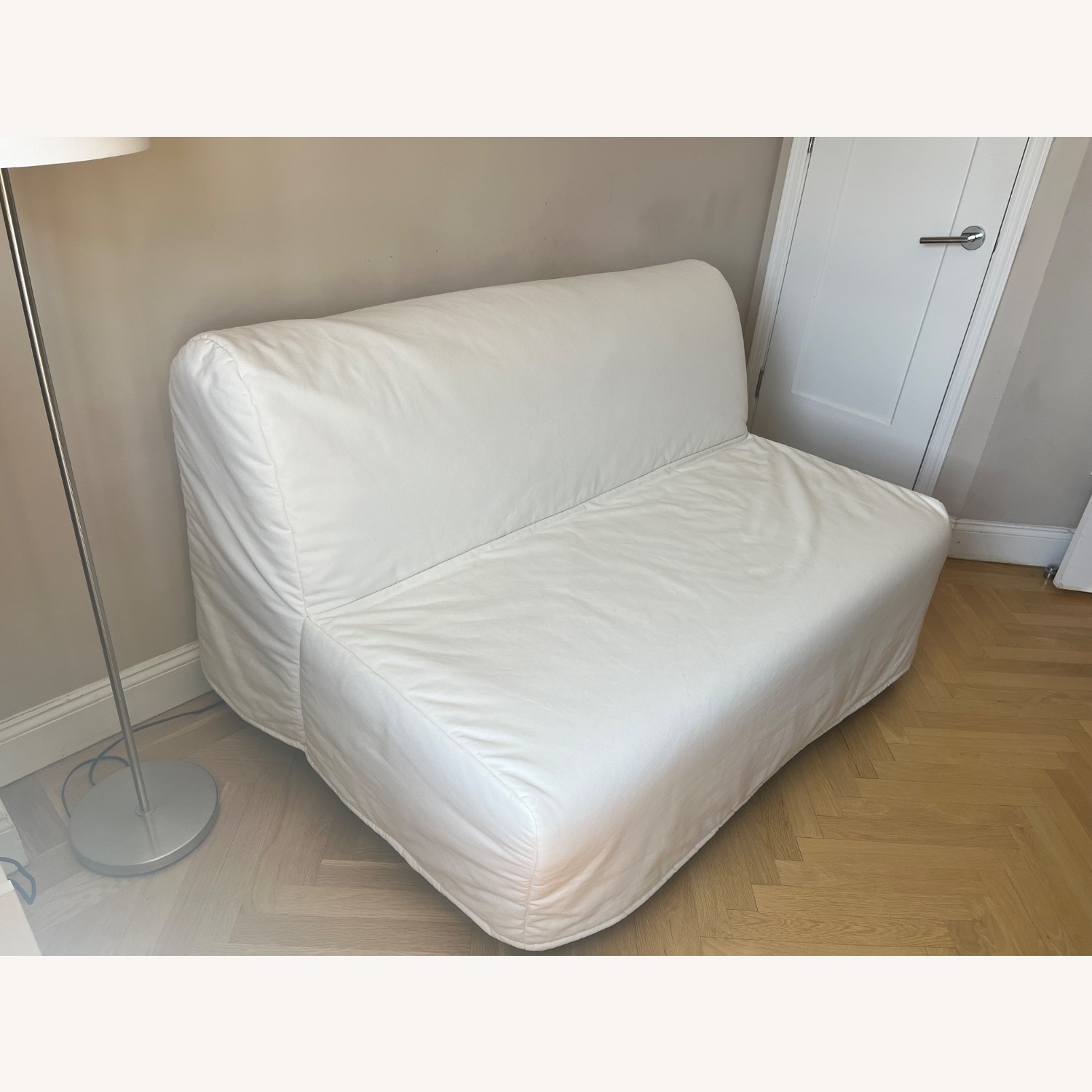 IKEA Lyckselle Lovas Natural Sleeper Sofa - image-2