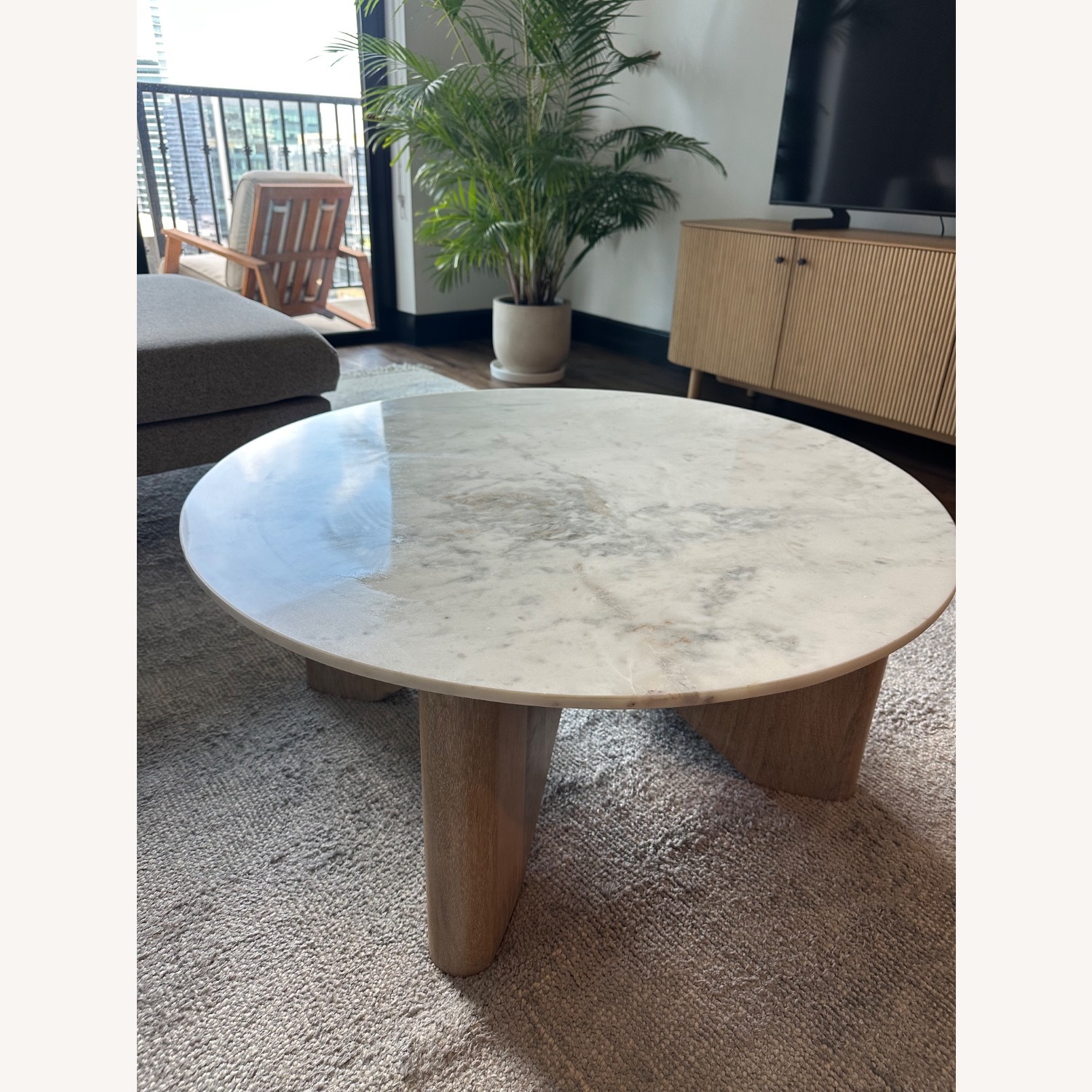 West Elm Maddox Marble Coffee Table - image-2
