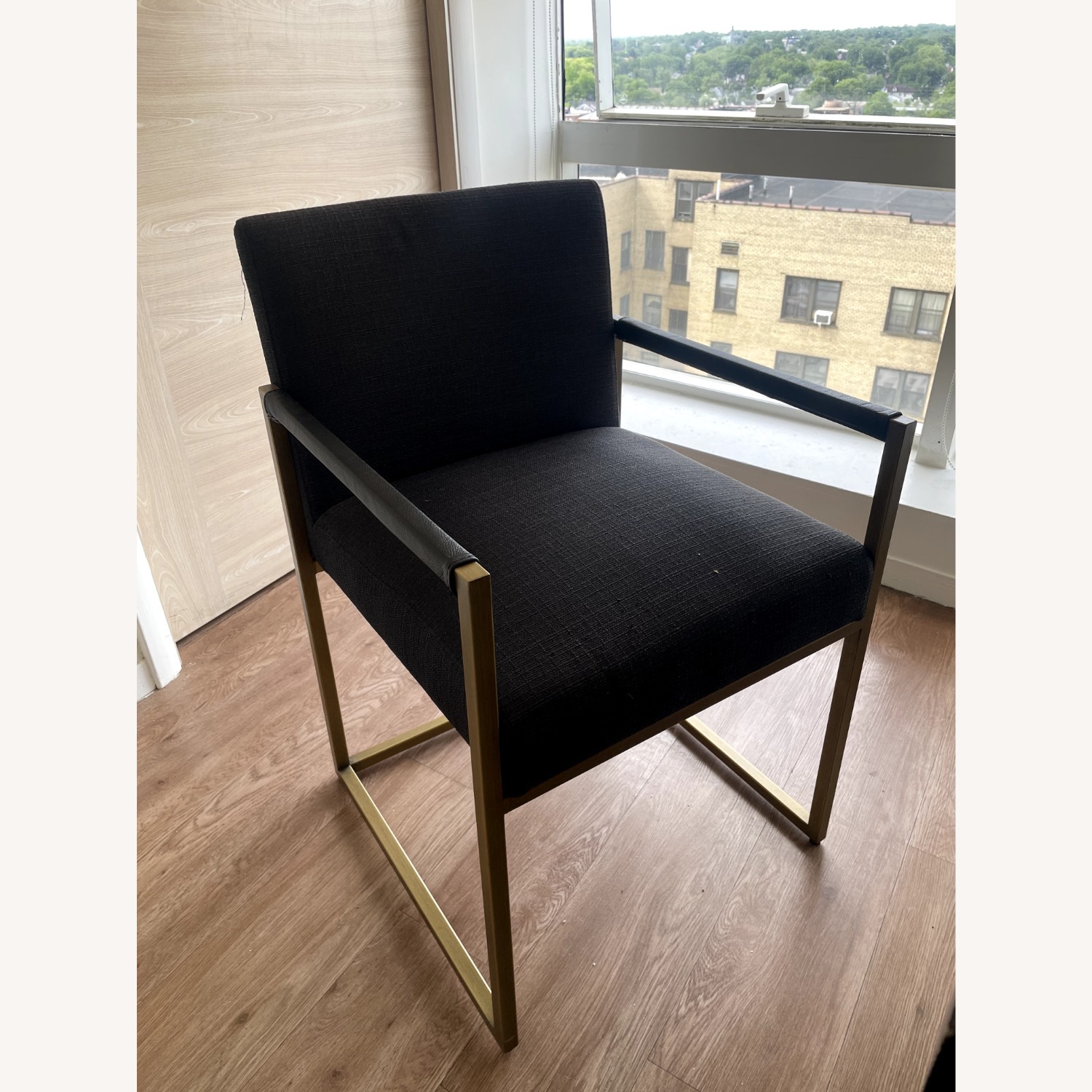  Extendable Black Wood Dining Table - image-4