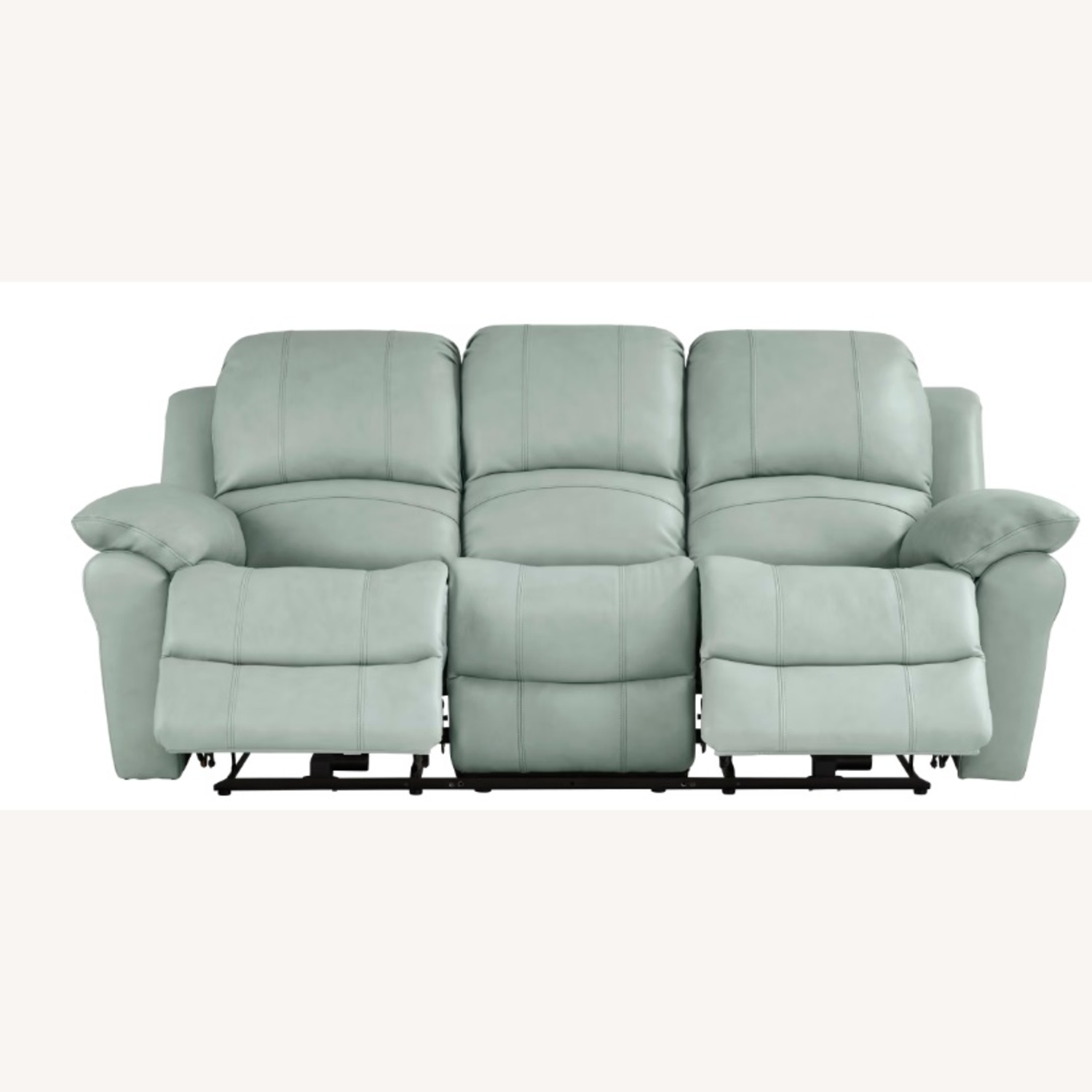 Rooms To Go Vercelli Way Leather 3+ Seater Sofa - image-6