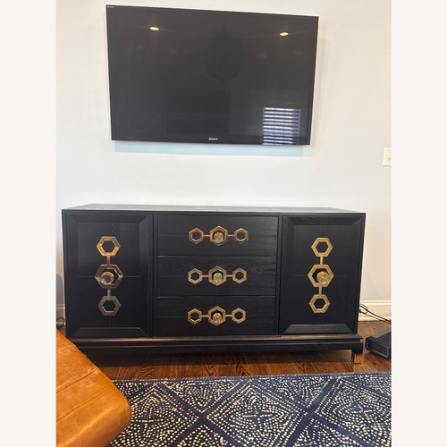 Used Jonathan Adler Turner Dark Brown Wood Dresser for sale on AptDeco