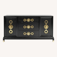 Jonathan Adler Turner Dark Brown Wood Dresser