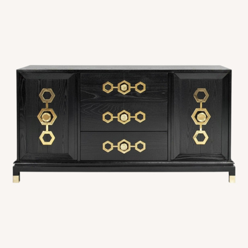 Used Jonathan Adler Turner Dark Brown Wood Dresser for sale on AptDeco