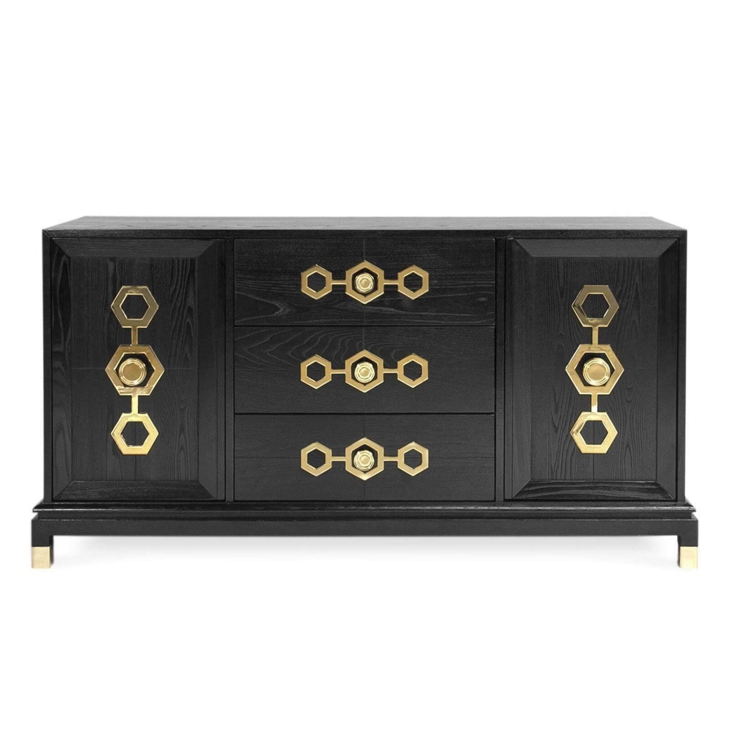 Jonathan Adler Turner Dark Brown Wood Dresser - image-8