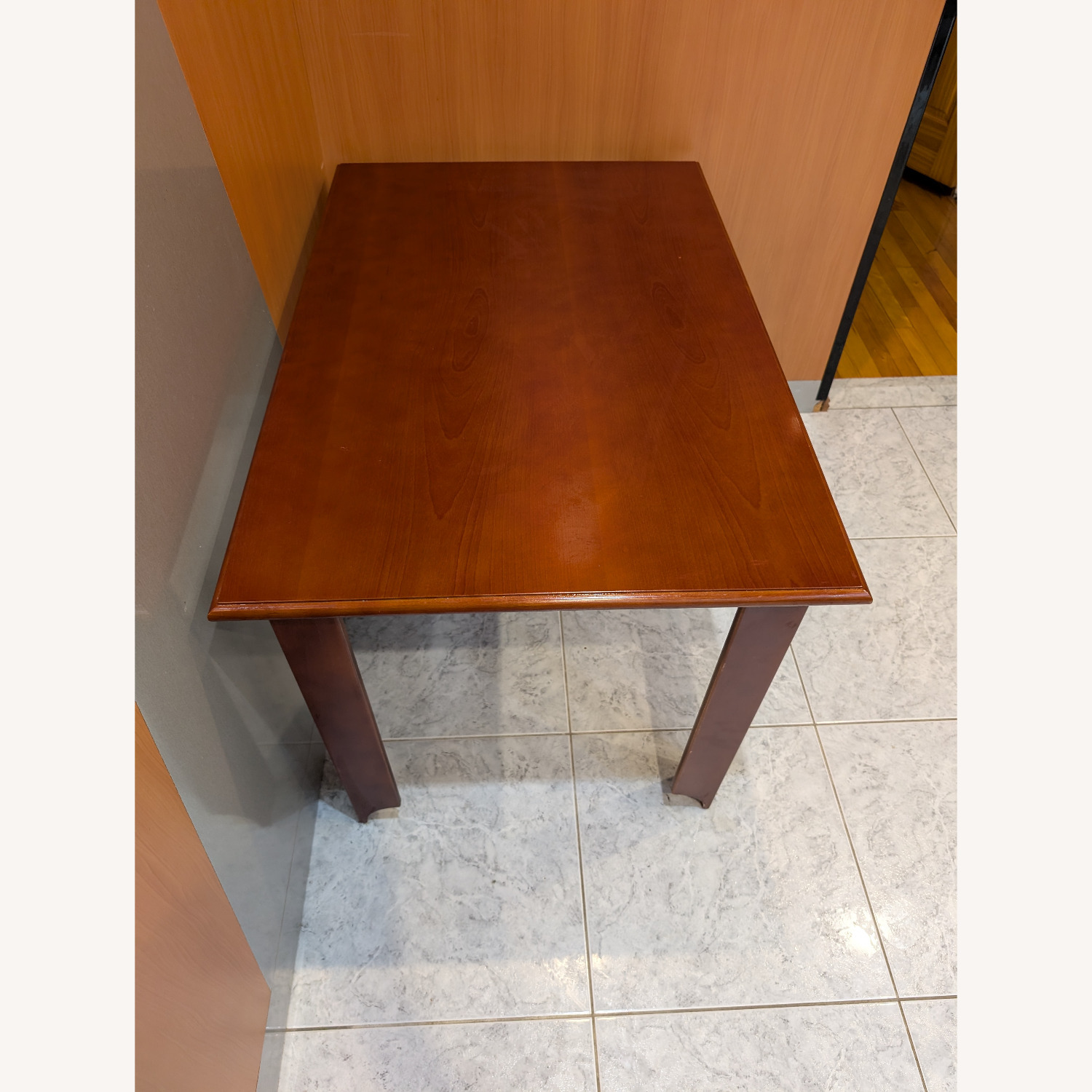 Dark Brown Wood Play Table - image-2