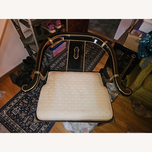 Used Black Wood Accent Chairs for sale on AptDeco