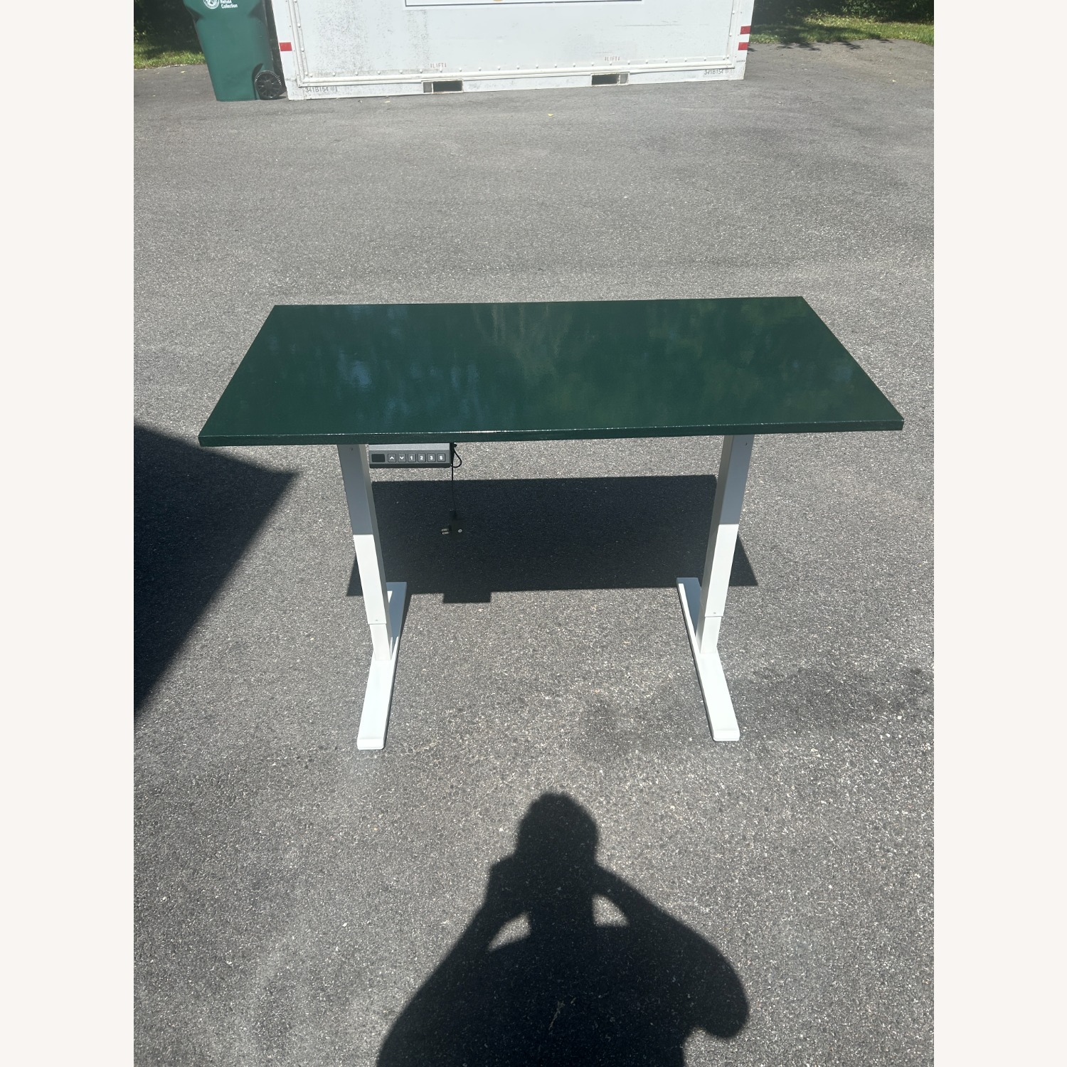 Electric Height Adjustable Standing Desk - image-4