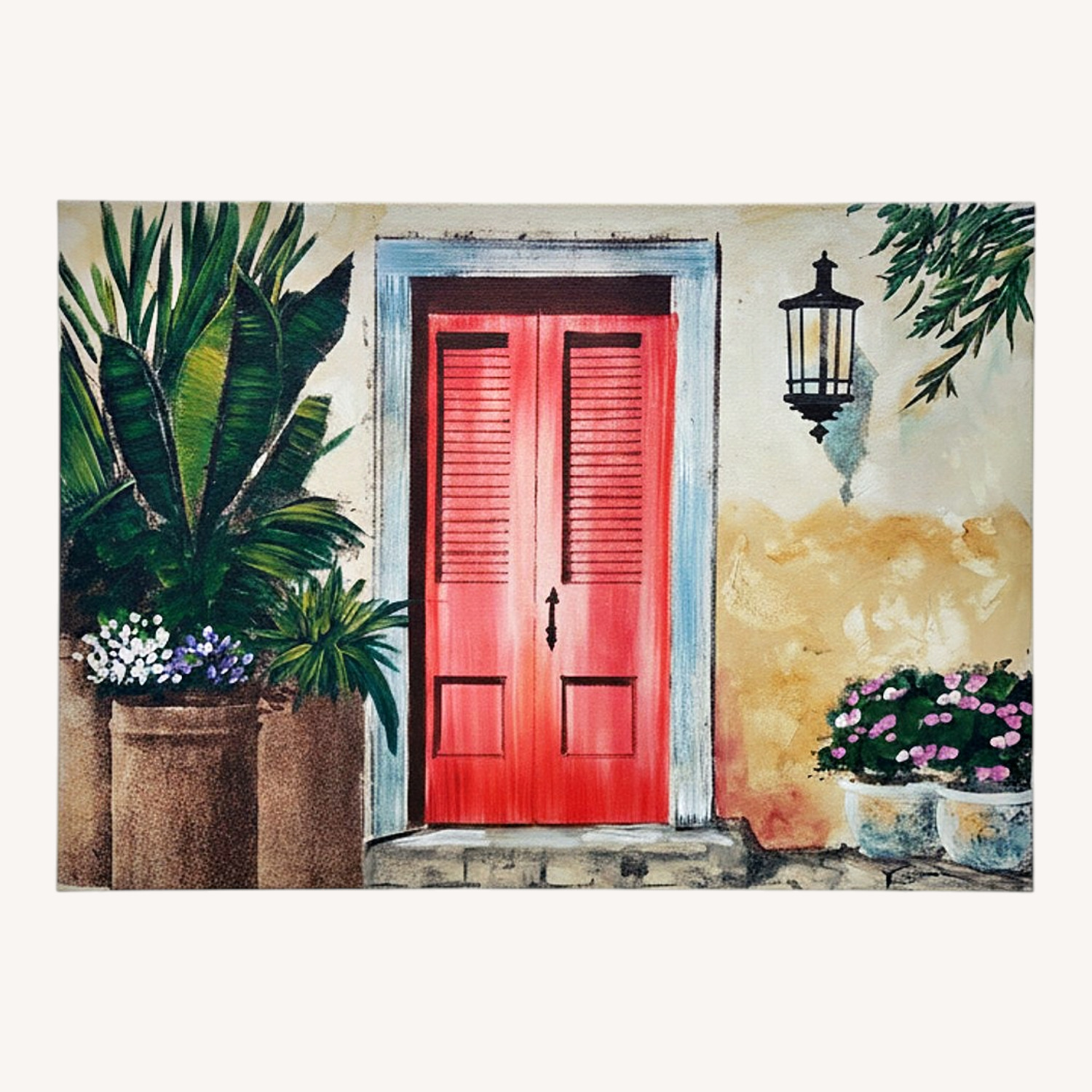 Big Red Door Art - image-0