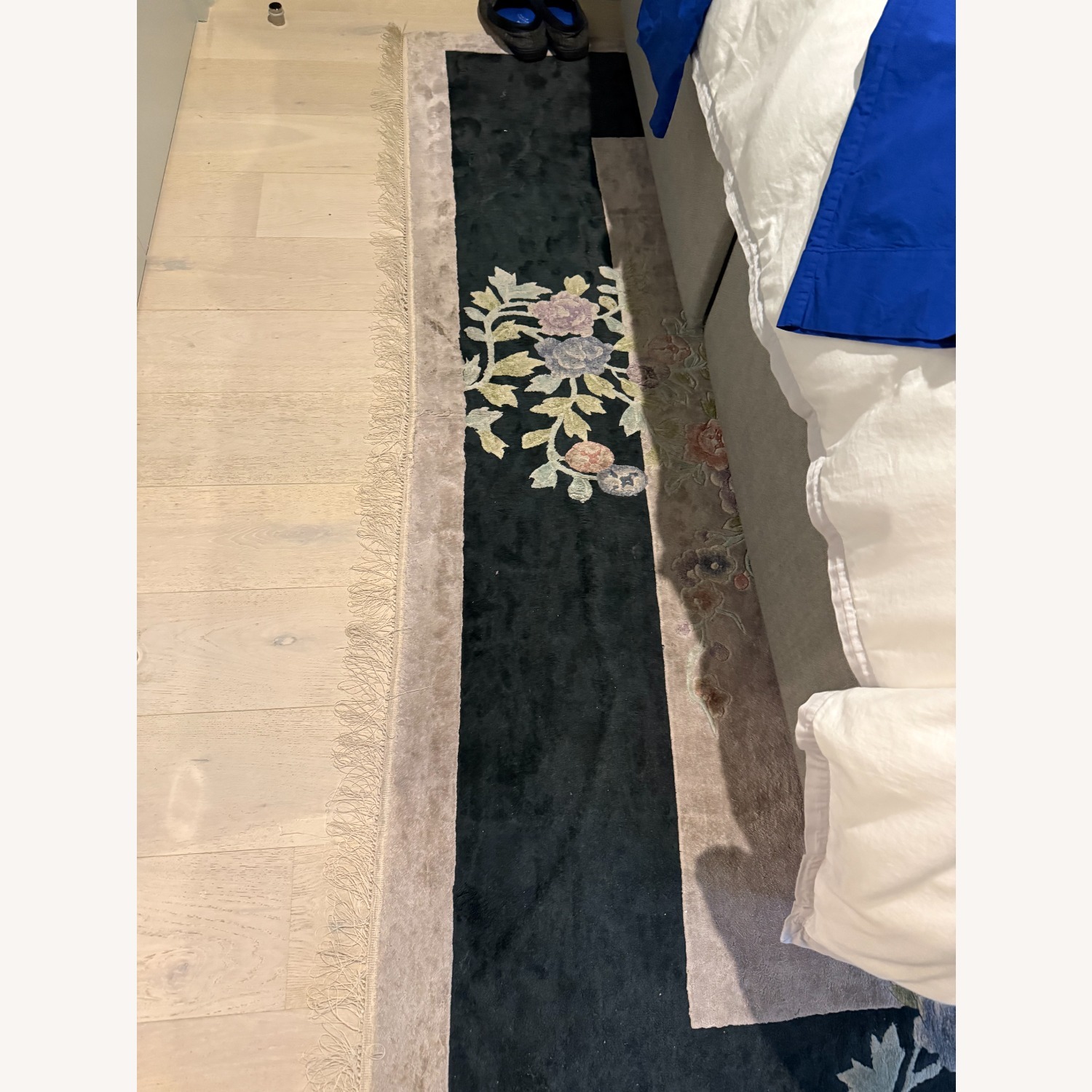 Vintage Silk Chinese Art Deco 8'x10' Rug - image-7