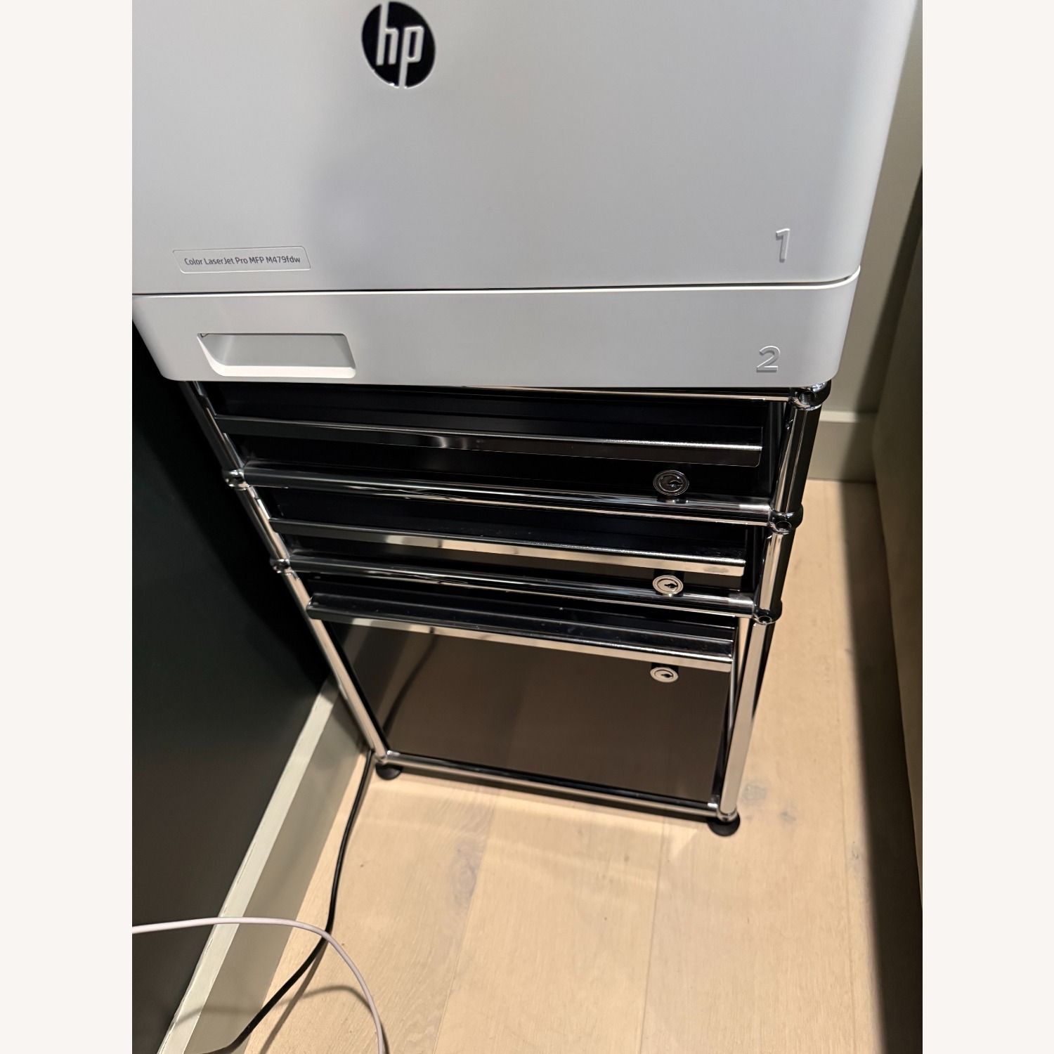 USM Haller Pedestal - Black  - image-7