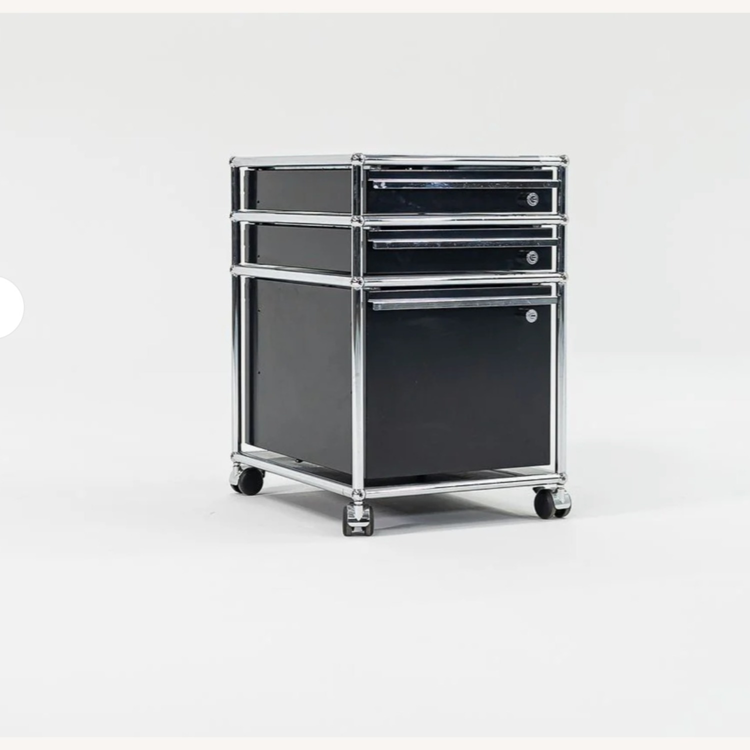 USM Haller Pedestal - Black  - image-3