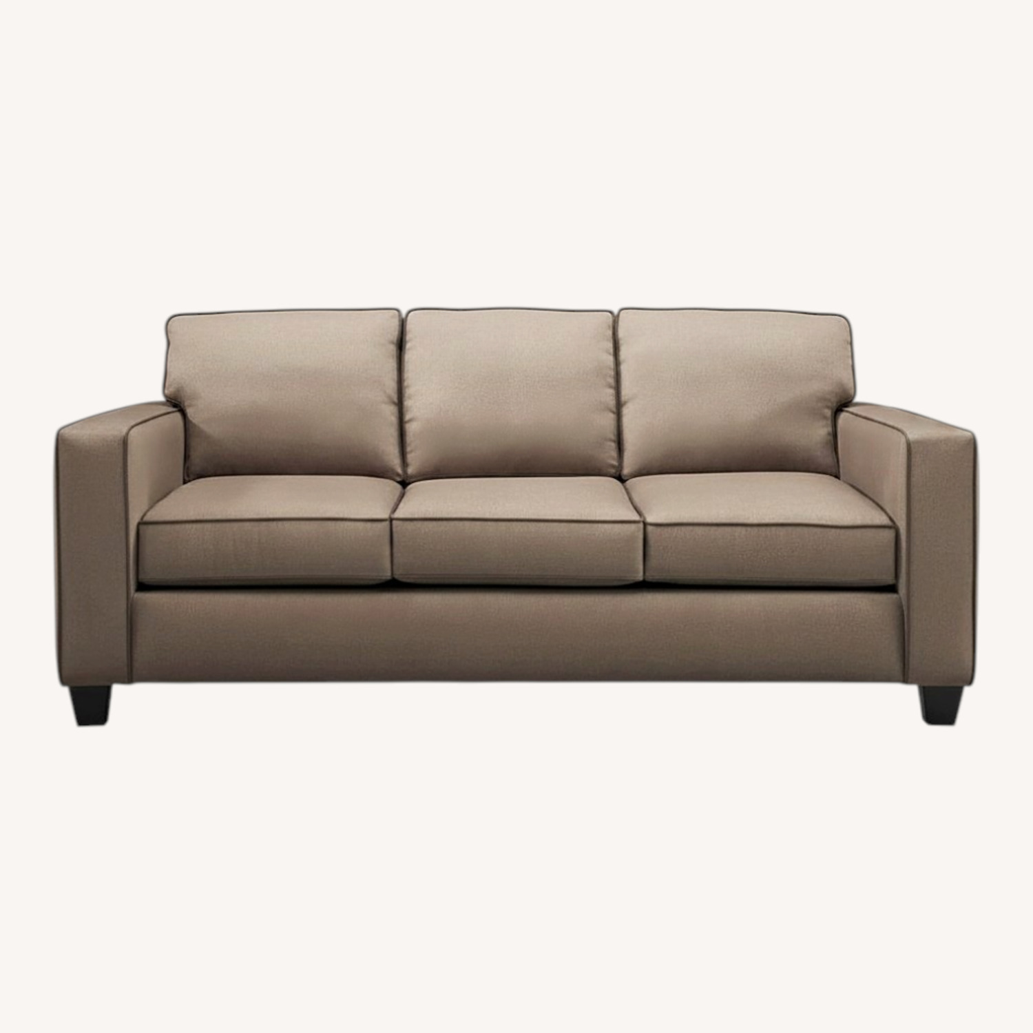 Cort Furniture Dark Brown 3+ Seater Sofa - image-0