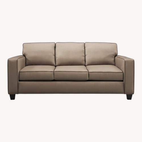 Used Cort Furniture Dark Brown 3+ Seater Sofa for sale on AptDeco