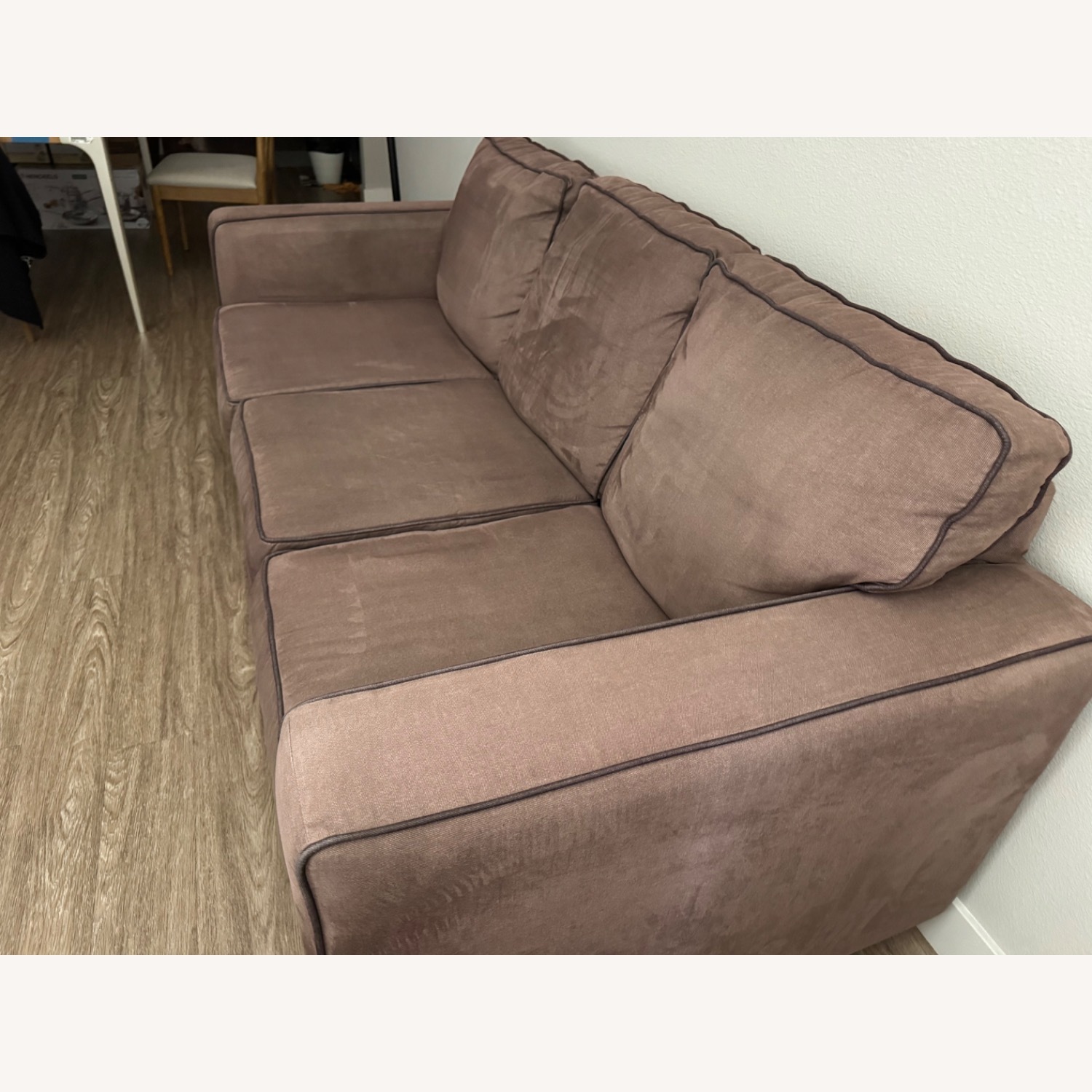 Cort Furniture Dark Brown 3+ Seater Sofa - image-3