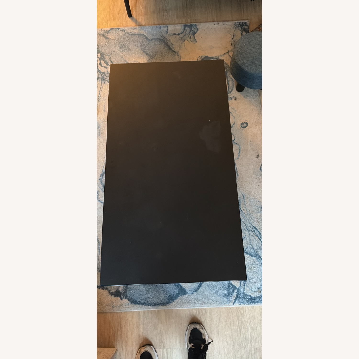 Urban Outfitters Mason Arc Black Wood Coffee Table - image-3