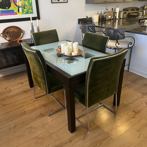 Used Italian-Made Ext. Dining Table — Seats 4 to 12 for sale on AptDeco