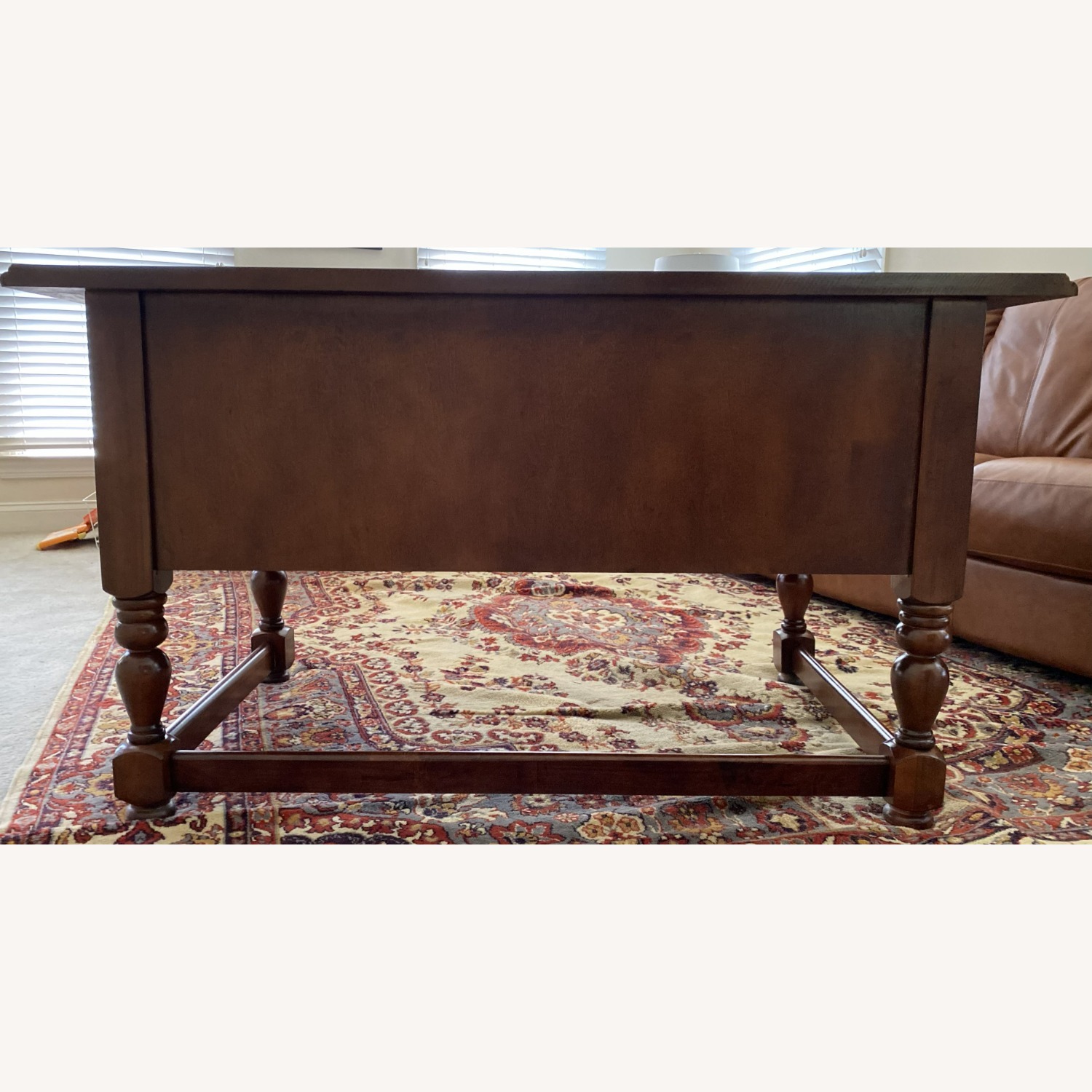Steve Silver Co. Bella Dark Brown Wood Desk - image-2
