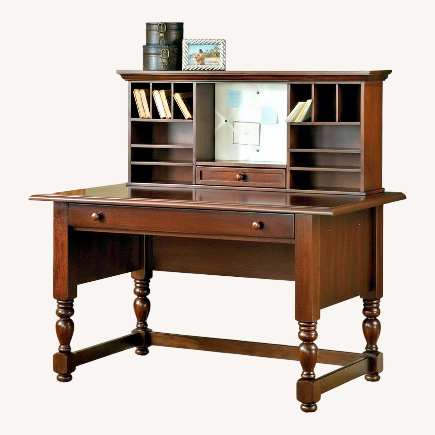 Steve Silver Co. Bella Dark Brown Wood Desk - image-22