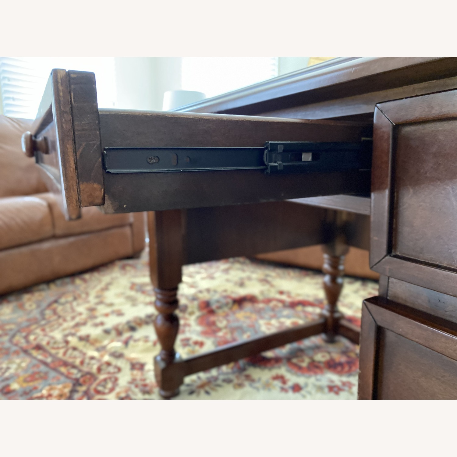 Steve Silver Co. Bella Dark Brown Wood Desk - image-10