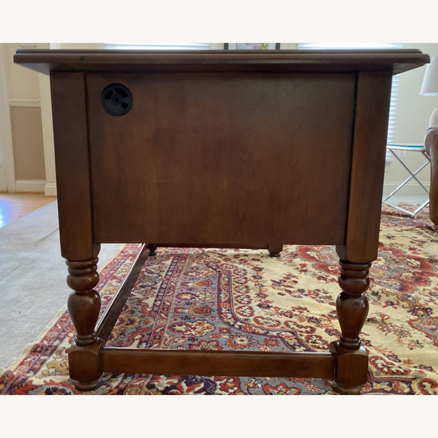 Steve Silver Co. Bella Dark Brown Wood Desk - image-3