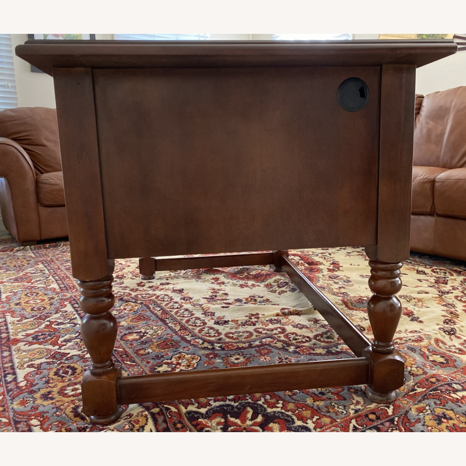Steve Silver Co. Bella Dark Brown Wood Desk - image-4
