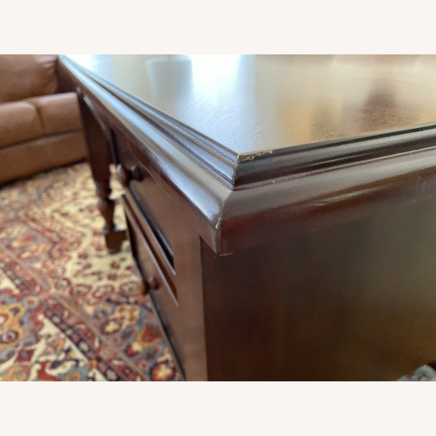 Steve Silver Co. Bella Dark Brown Wood Desk - image-14