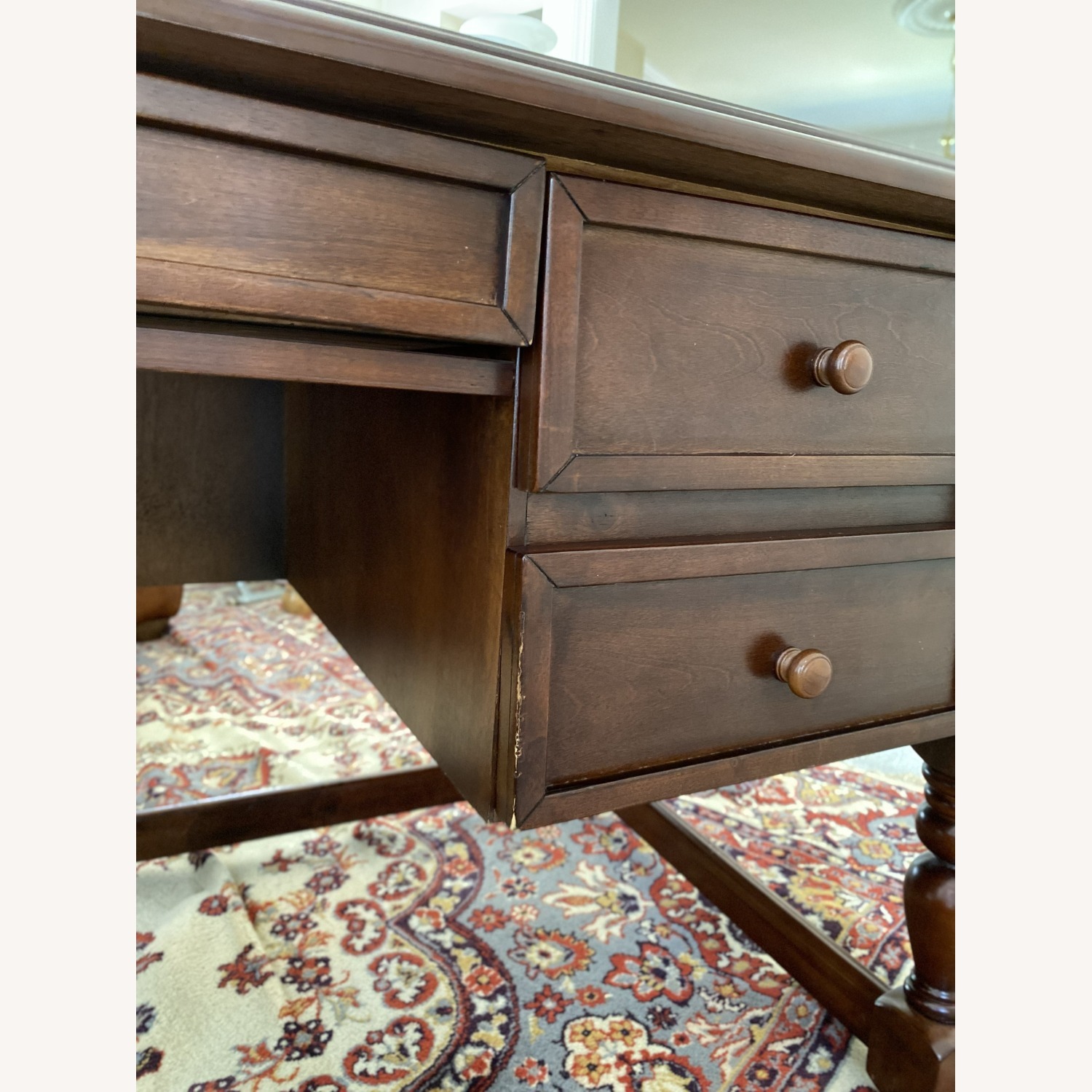 Steve Silver Co. Bella Dark Brown Wood Desk - image-16