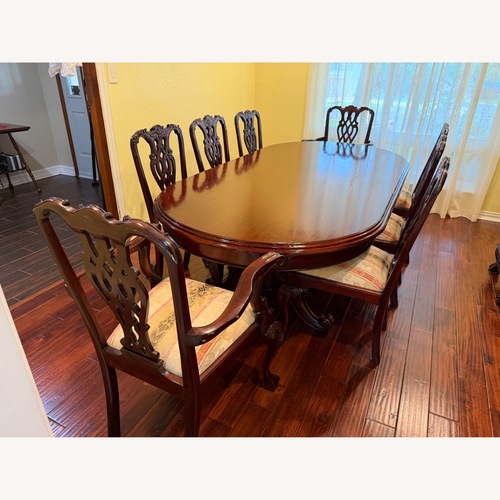 Used Dark Brown Wood Dining Sets for sale on AptDeco