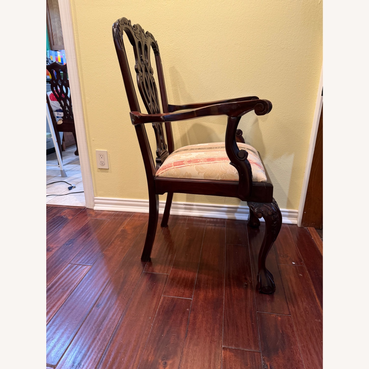 Dark Brown Wood Dining Sets - image-11