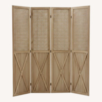 Vintage/Antique Light Brown Room Divider