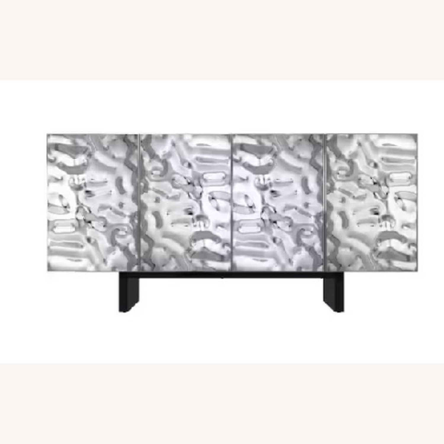 Home Depot Black Accent Cabinet Sideboards with 4-Doors - image-5