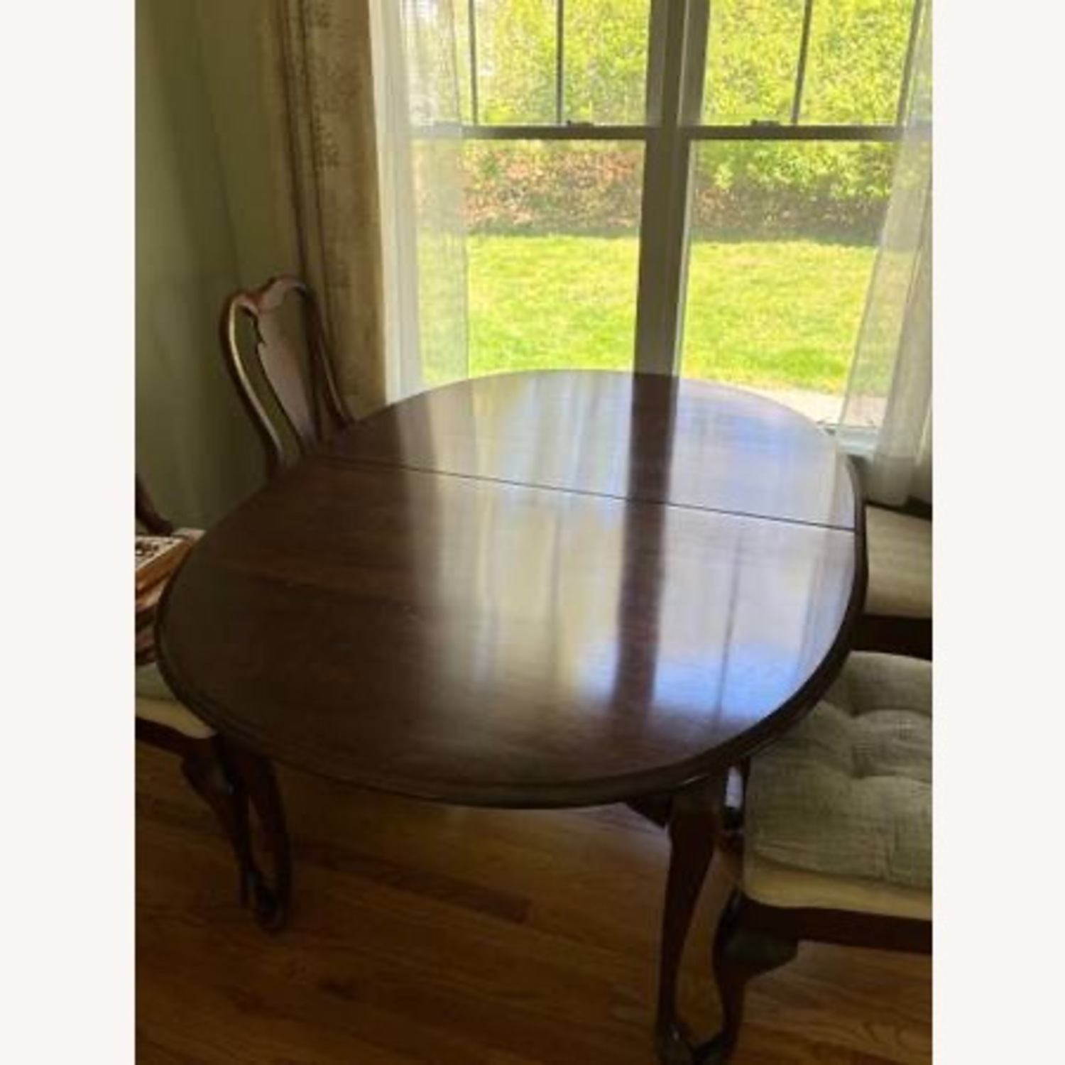 Dark Brown Wood Dining Sets - image-1