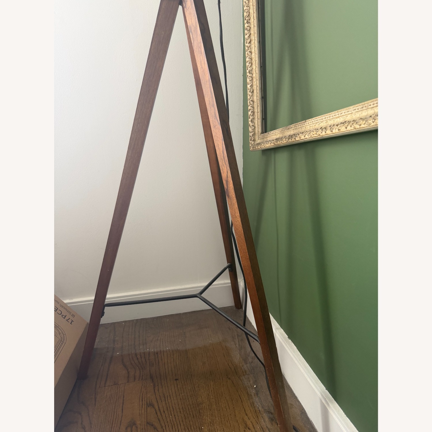 Industrial Tripod Spotlight Floor Lamp - image-9