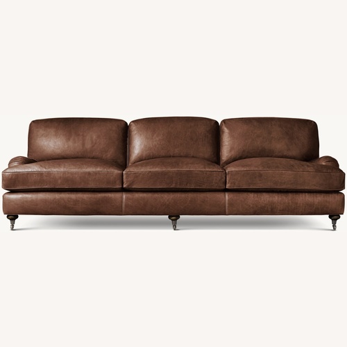 Used Restoration Hardware English Classic Roll Arm 3+ Seater Sofa for sale on AptDeco