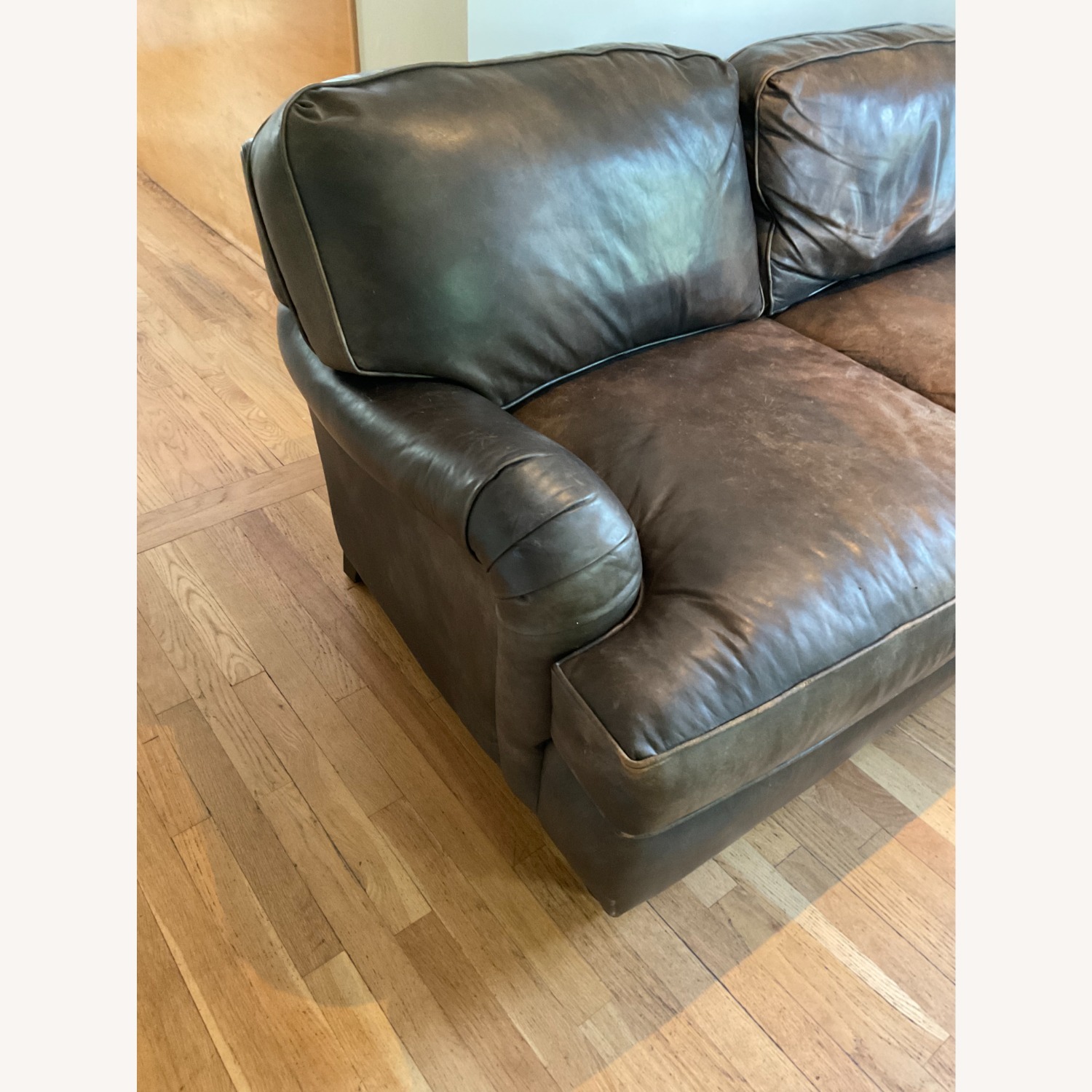 Restoration Hardware English Classic Roll Arm 3+ Seater Sofa - image-3