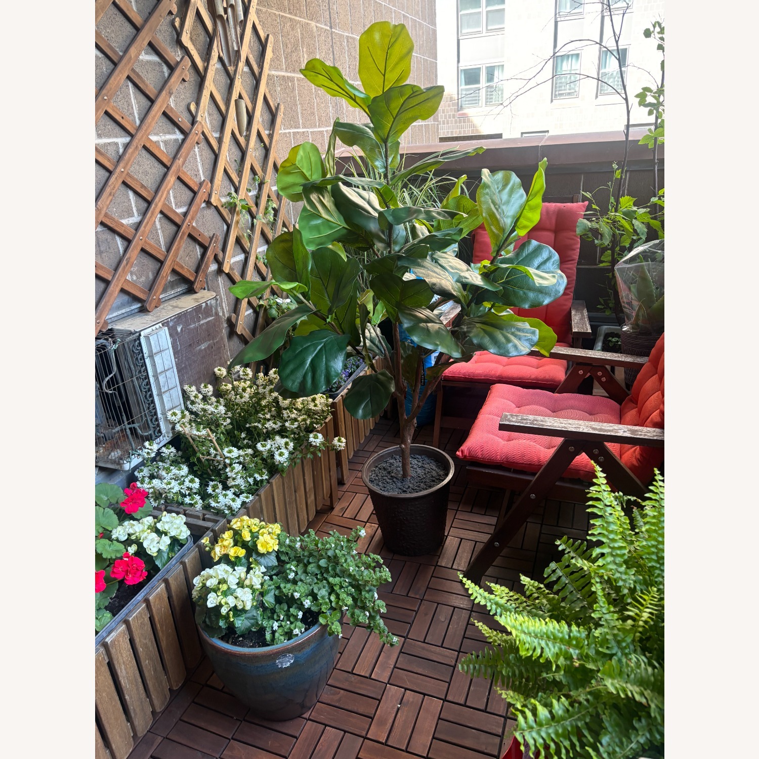 Faux Fiddle Leaf Fig Tree - image-5