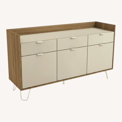 Used Natural Wood Sideboard for sale on AptDeco