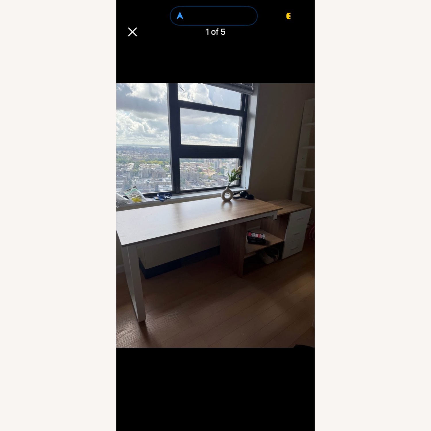 Macy's Natural Desk - image-1