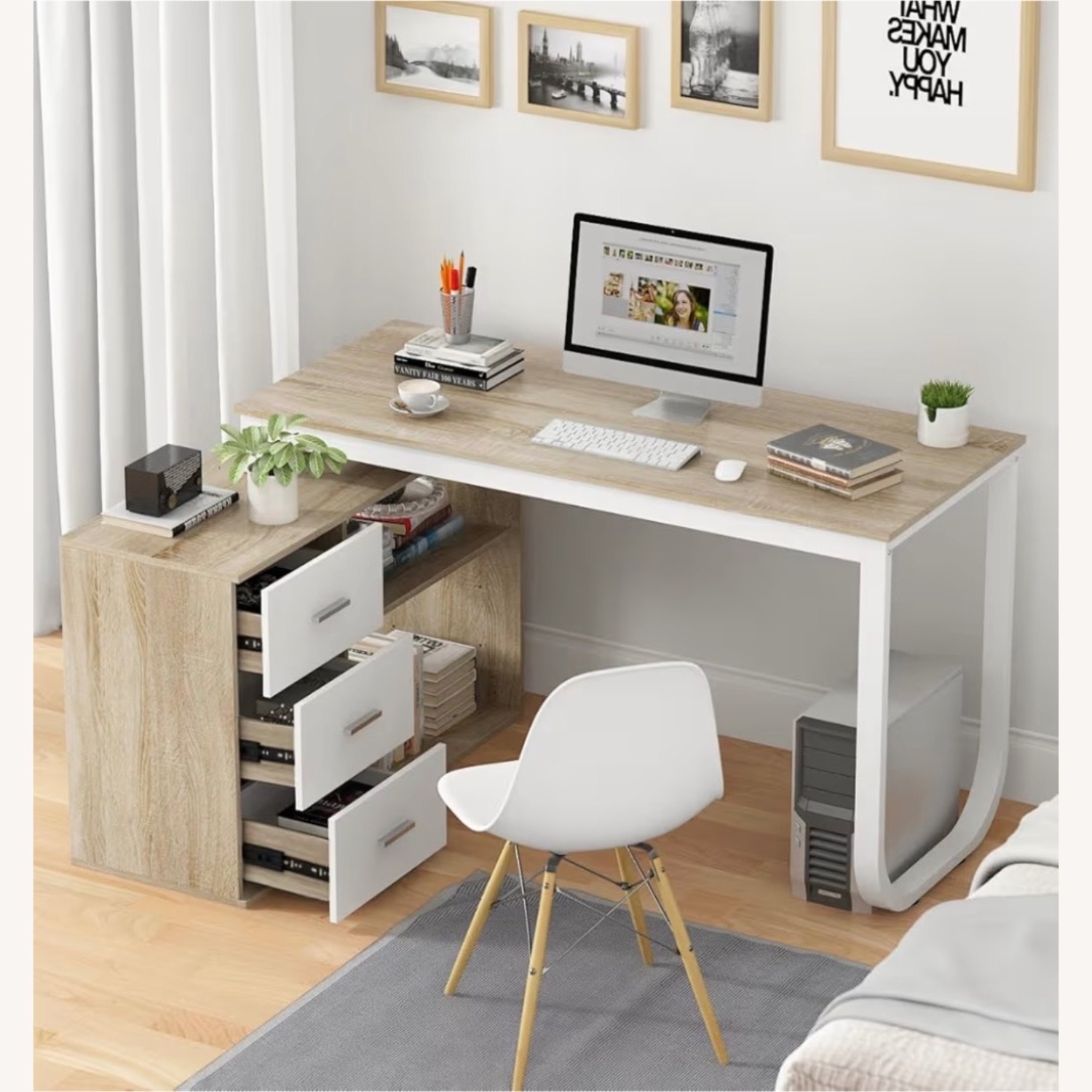 Macy's Natural Desk - image-3