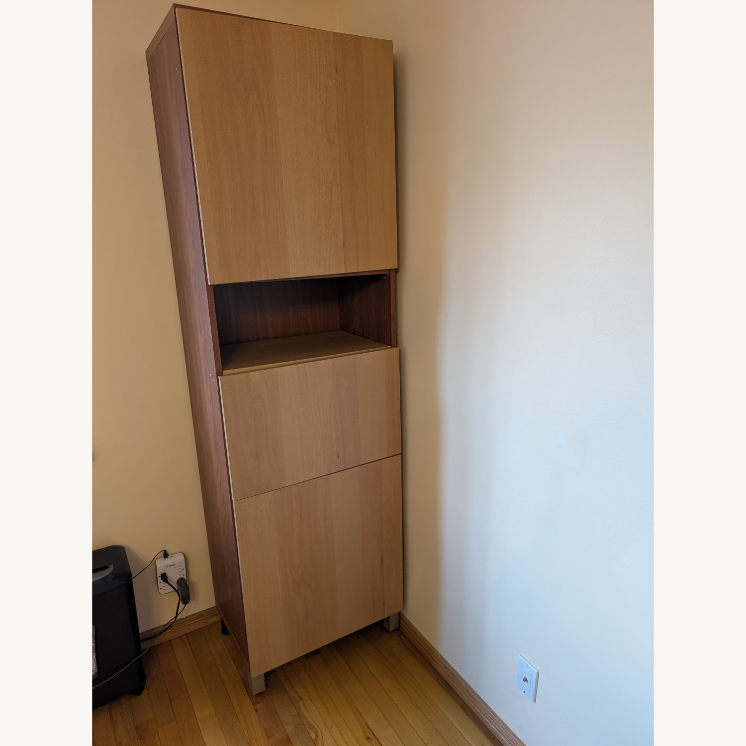 IKEA BESTÅ Wood Media Storage - image-1