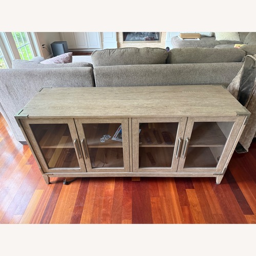 Used Restoration Hardware Cayden Campaign Media Console for sale on AptDeco