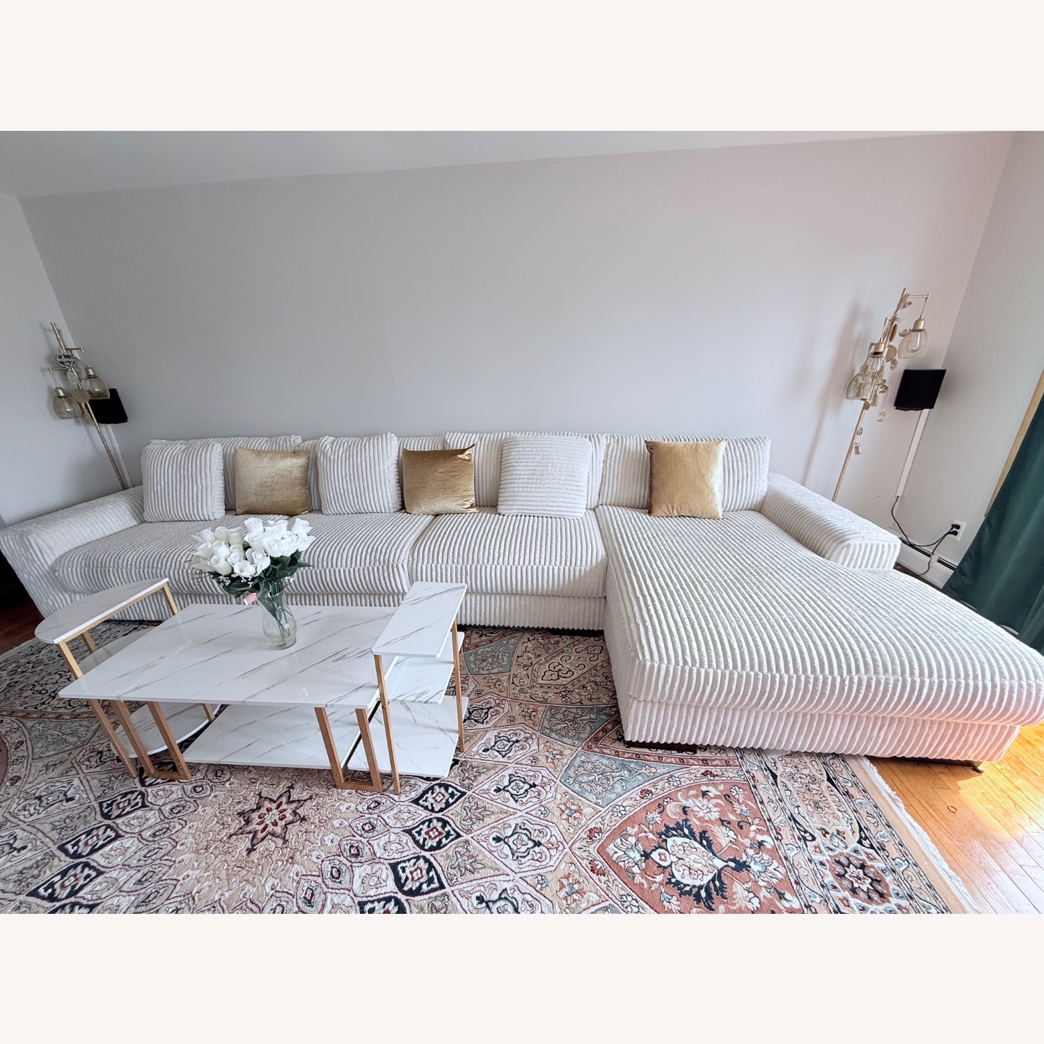 Ashley Furniture Natural 3+ Piece Sectional - image-8