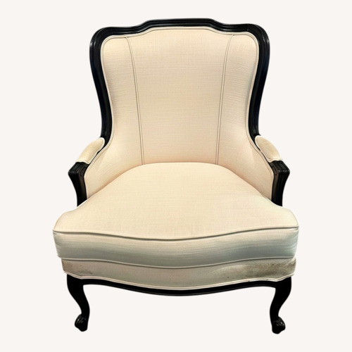 Used Ethan Allen Camille Natural Accent Chair for sale on AptDeco