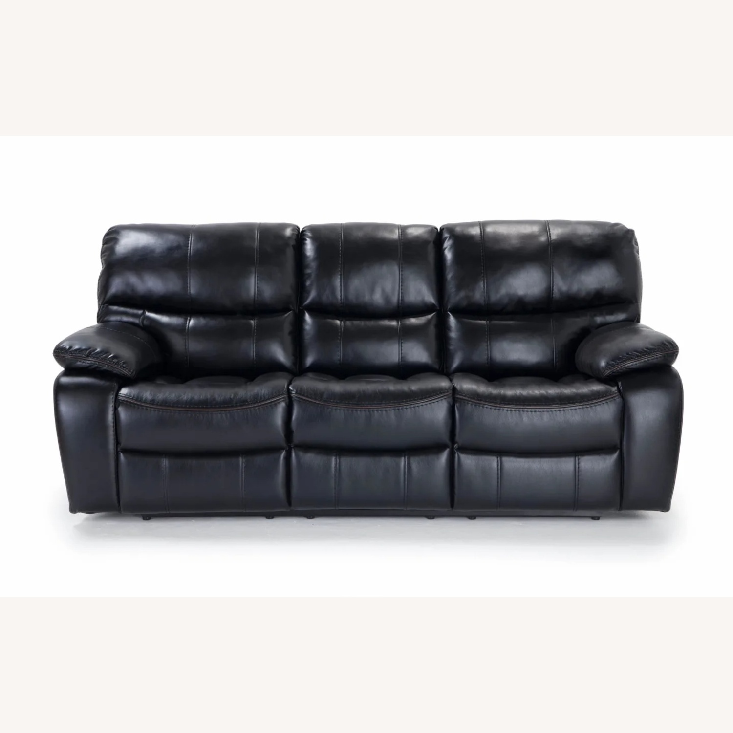 Bob's Discount Furniture Avenge Black 3+ Seater Sofa - image-5