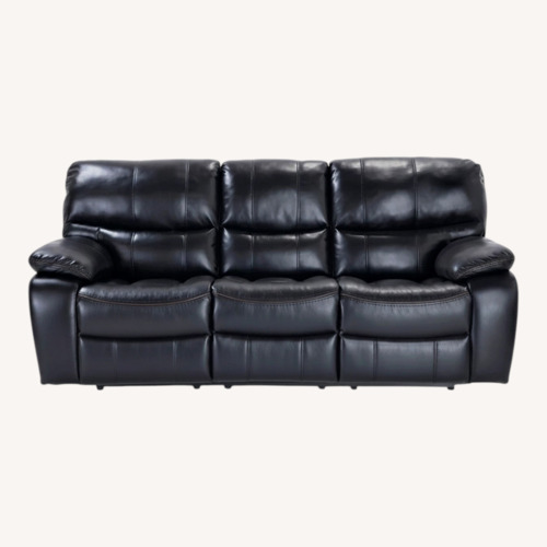 Used Bob's Discount Furniture Avenge Black 3+ Seater Sofa for sale on AptDeco