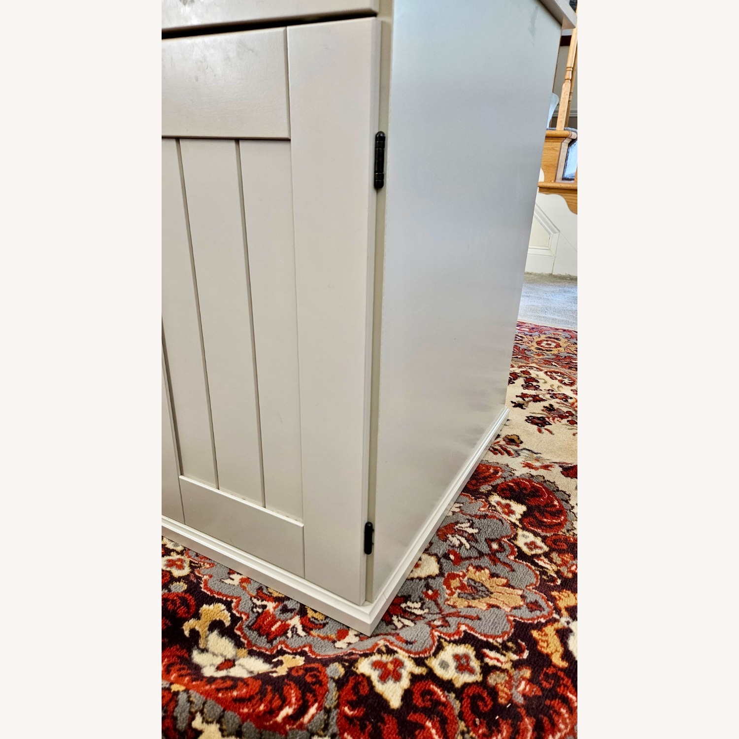 IKEA ALVE Wood Double Pedestal Farmhouse Desk - image-13