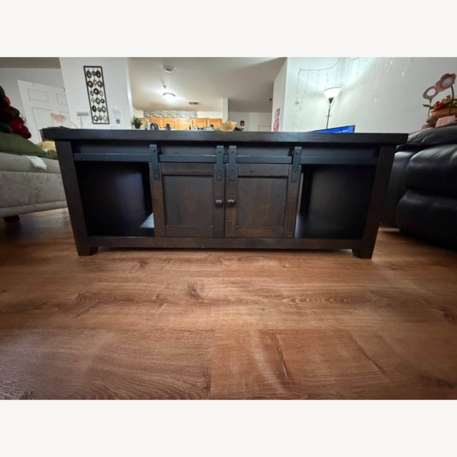 Bob's Discount Furniture Montana Dark Brown Coffee Table - image-2
