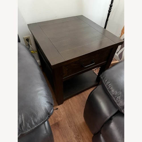 Used Montana Brown Storage End Table for sale on AptDeco