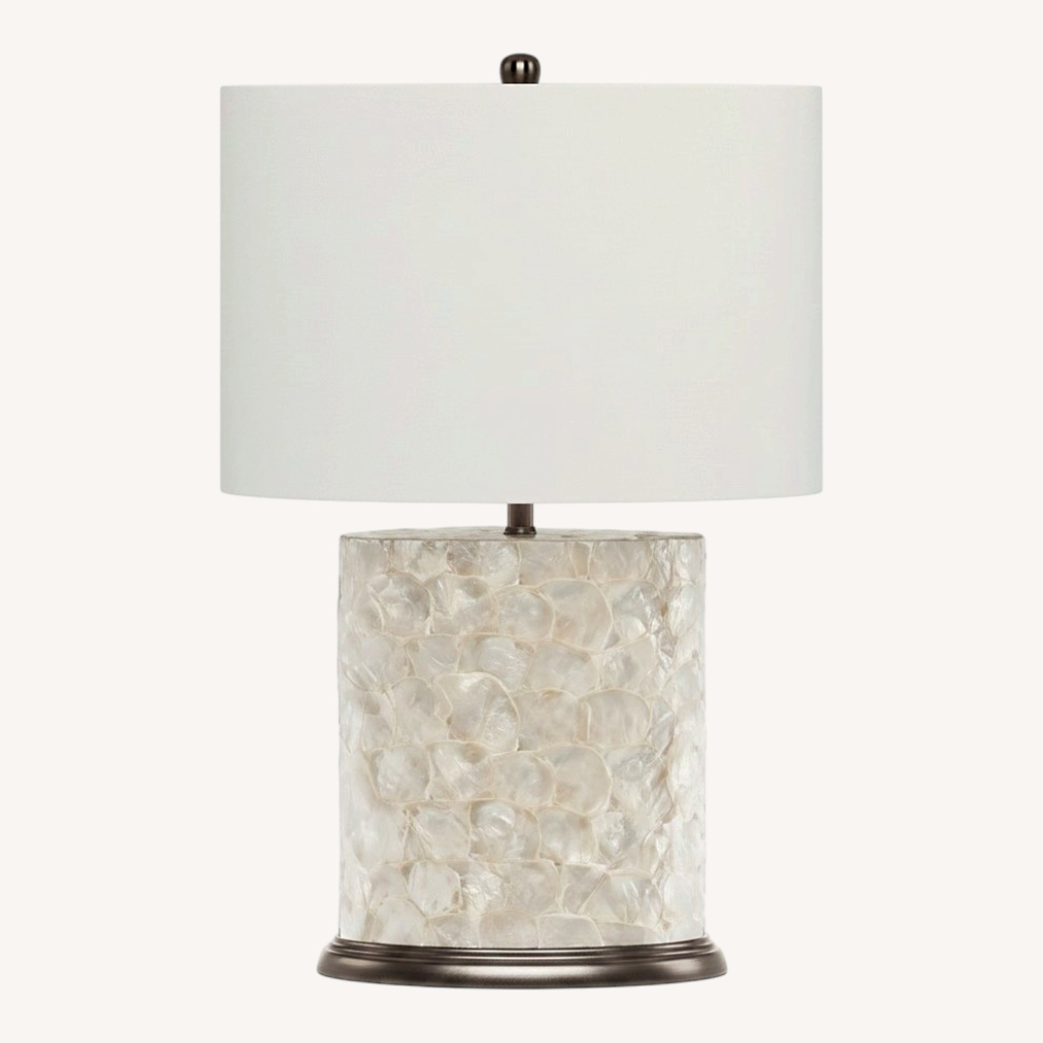 Rooms To Go Shell Yellow Table Lamps - image-0