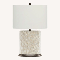 Rooms To Go Shell Yellow Table Lamps